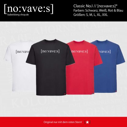 Classic No.I [novaves]® - T-Shirts Kollektion // Nowawes T-Shirt Classic No.I