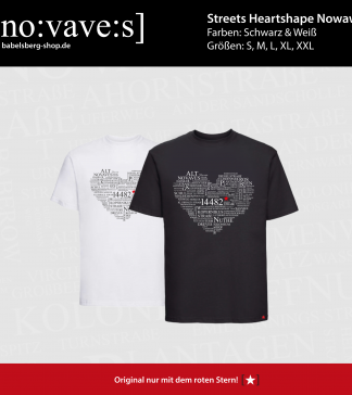 Nowawes T-Shirt mit Streets Heartshape Design I Nowawes