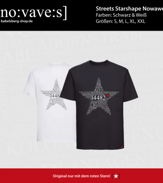 Nowawes T-Shirt mit Streets Starshape Design I Nowawes
