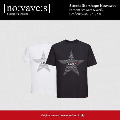 Nowawes T-Shirt mit Streets Starshape Design I Nowawes