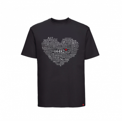 Nowawes T-Shirt mit Streets Heartshape Design I Nowawes – Bild 2