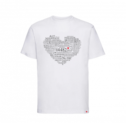 Nowawes T-Shirt mit Streets Heartshape Design I Nowawes – Bild 3