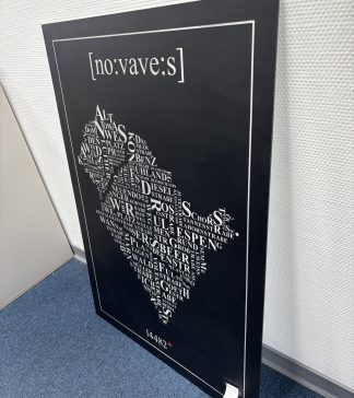 A1 Aluminum Poster // [no:vave:s]®